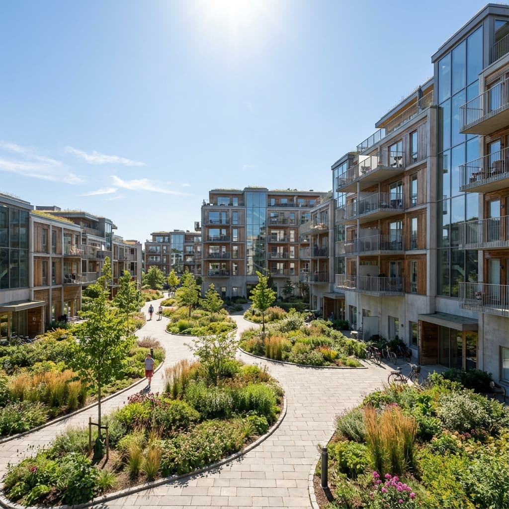 Day view of towers with 2 & 3 BHK pricing offers